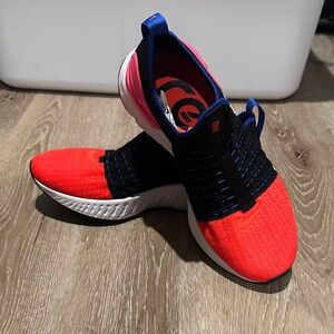 Red and Black Athletic Sneakers